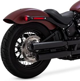 img 3 attached to 🏍️ Vance & Hines 2018-Новые Slip-ons Black Eliminator 300 для Softail Street Bob, Low Rider, Softail Slim, Fat Boy и Breakout