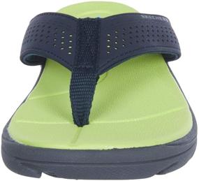 img 3 attached to Skechers Supreme Pool Sandal Medium Little Boys' Shoes and Sandals