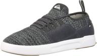 👟 men's black quiksilver winter stretch fashion sneakers logo