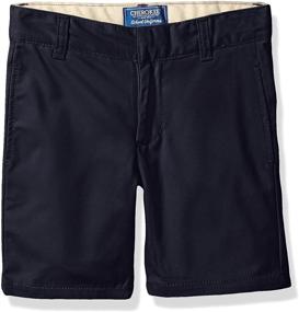 img 2 attached to Boys' Clothing: CHEROKEE Uniform Twill Short in Chambray