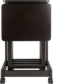 img 3 attached to Winsome Brienda Snack Table, Coffee – Stylish and Convenient Accent Table for Snacks and Beverages