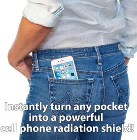 img 4 attached to 📱 SYB Pocket Patch, 5G EMF Radiation Protection Shield, 3-Pack, 6.25” x 4”, Ultimate Searchable Product