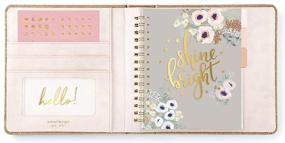 img 1 attached to 📸 Webster's Pages Gold Glitter PU Leather Creative Photo Album - 8.5" x 9" x 2" - 25 Photo Pages