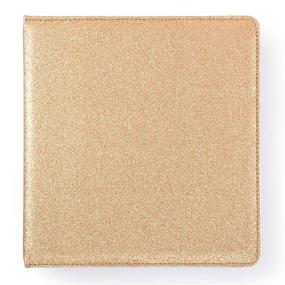 img 2 attached to 📸 Webster's Pages Gold Glitter PU Leather Creative Photo Album - 8.5" x 9" x 2" - 25 Photo Pages