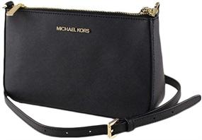 img 4 attached to Michael Kors Medium Leather Crossbody