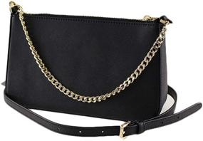 img 3 attached to Michael Kors Medium Leather Crossbody