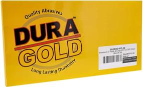 img 2 attached to 🔧 Dura-Gold Premium 6" Wet or Dry Sandpaper Disc Variety Pack - Grits 600, 1000, 1500, 2000, 3000 (4 Each, 20 Pcs) Hook & Loop Backing - Color Sanding Polishing, Automotive Woodworking DA Orbital Sander: An All-in-One Sanding Solution for Professionals