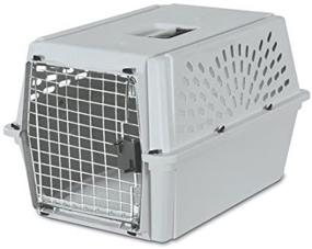 img 4 attached to Light Gray Petmate Traditional Kennel, Medium Size