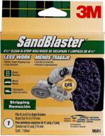 coarse clean-n-strip disc: 3m sandblaster 9681 4-1/2-inch logo