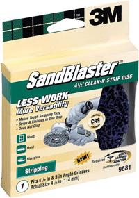 img 2 attached to Coarse Clean-N-Strip Disc: 3M SandBlaster 9681 4-1/2-inch