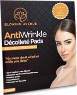 ✨ glowing avenue chest wrinkle pads - reusable 2 pack for anti wrinkle chest care - silicone patches for preventing cleavage wrinkles during sleep logo