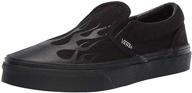 👟 vans unisex classic slip black: timeless style and incomparable comfort logo