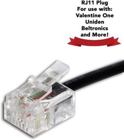 img 1 attached to 📡 Радар-детектор с 2 портами USB для Escort Valentine One Uniden Beltronics и других устройств - катушка провода 6 футов