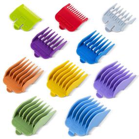 img 4 attached to 🔍 Ultimate Guide: Professional Hair Clipper Guards and Cutting Combs - 1/16 inch to 1 inch - Compatible with Wahl Clippers