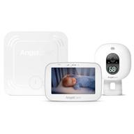 👶 angelcare ac527 3-in-1 baby monitor with movement tracking, 5’’ video, sound & temperature display on camera logo
