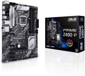 img 4 attached to 🖥️ ASUS Prime Z490-P LGA 1200 ATX Motherboard: Dual M.2, DDR4 4600, USB 3.2, Thunderbolt 3, RGB & More!