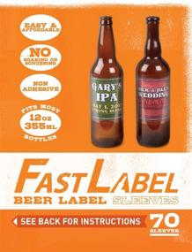 img 1 attached to 🏠 Revolutionize Your Home Brewing with FastLabel Fermentation Accessories: Standard 12oz Beer Bottle Labels by FastFerment
