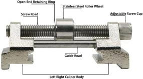 img 2 attached to 🔪 Оживите ваши тупые лезвия с помощью заточки LepoHome Stainless Sharpener Sharpening Clamping!