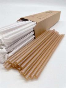 img 2 attached to 🌿 Nex Sip! Eco-friendly Sugarcane Drinking Straws (Individually Wrapped) - Pack of 50