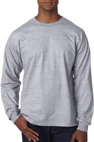 img 3 attached to 👕 Hanes Men's Beefy T Long Sleeve T-Shirt – Adult Clothing, T-Shirts, and Tanks