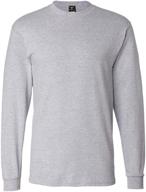 👕 hanes men's beefy t long sleeve t-shirt – adult clothing, t-shirts, and tanks logo