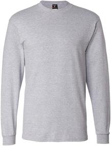 img 4 attached to 👕 Hanes Men's Beefy T Long Sleeve T-Shirt – Adult Clothing, T-Shirts, and Tanks