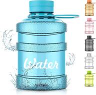 💧 gelami 22oz mini water bottle, fashion & portable, wide mouth bpa-free & leakproof, lightweight & high-quality, ideal for juice, sports, kids, boys & girls (blue) logo