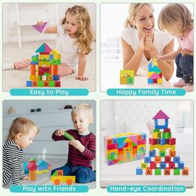 img 1 attached to Grarg Building Toddlers Non Toxic Educational Building Toys