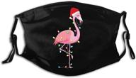 christmas flamingo dustproof adjustable reusable logo