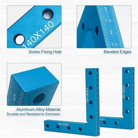 img 1 attached to 🪵 Precision Positioning with Aluminum Woodpecker: Enhancing Woodworking for Carpenters