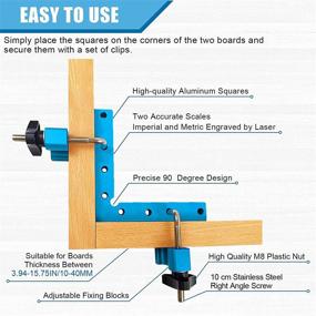 img 2 attached to 🪵 Precision Positioning with Aluminum Woodpecker: Enhancing Woodworking for Carpenters