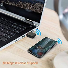 img 2 attached to 📶 Tenda U3 - 300Mbps Mini Wireless 11N USB Adapter, N300 Single Band