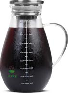 btat cold brew coffee maker - 2 quart iced coffee & tea pitcher system logo