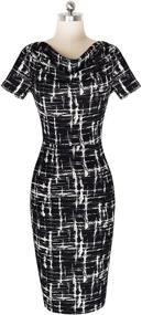 img 3 attached to 👗 VELJIE Women's Printed Dresses: Embellishing Style with Geometry Patterns