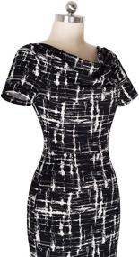 img 1 attached to 👗 VELJIE Women's Printed Dresses: Embellishing Style with Geometry Patterns