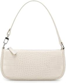 img 4 attached to 👜 Exquisite Crocodile Women's Handbags & Wallets by TOBOTO - The Classic Shoulder Handbags Collection