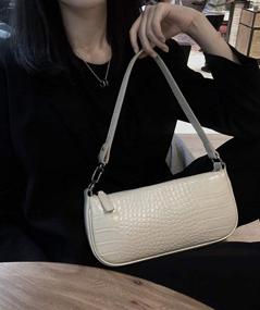 img 1 attached to 👜 Exquisite Crocodile Women's Handbags & Wallets by TOBOTO - The Classic Shoulder Handbags Collection