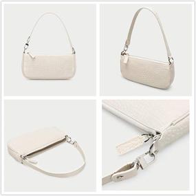 img 3 attached to 👜 Exquisite Crocodile Women's Handbags & Wallets by TOBOTO - The Classic Shoulder Handbags Collection