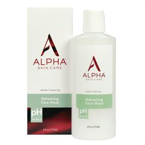 img 4 attached to 🍊 Alpha Skin Care Refreshing Face Wash: Anti-Aging Formula with Citric Alpha Hydroxy Acid (AHA) - Gently Cleanses, Purifies, Tones & Restores Ideal PH - For All Skin Types (6 Fl Oz)