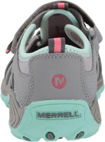 img 2 attached to 👟 Turquoise Medium Merrell Sandal for Girls and Boys' Shoes