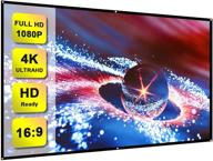 projector screen 84inch xoppox 1080p logo