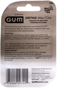 img 1 attached to Ортодонтическая воск с мятным ароматом и витамином E - набор оптом 24 штуки