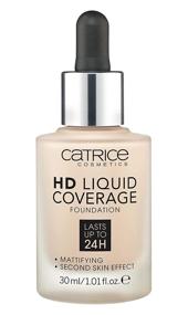 img 4 attached to Catrice HD Liquid Coverage Foundation: High & Natural Coverage, Vegan & Cruelty-Free (010 Light Beige)