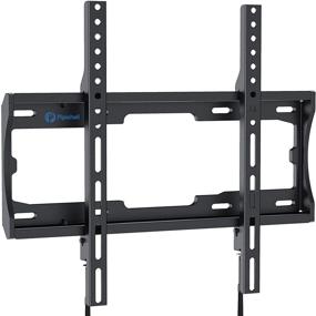 img 4 attached to 📺 Pipishell Fixed TV Wall Mount Bracket: Low Profile for 23-55 Inch TVs, Space Saving Ultra Slim Design, VESA 400x400mm, Max 99 lbs