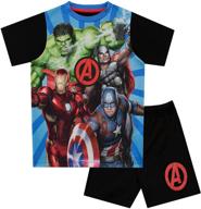 avengers pajamas for marvel boys logo