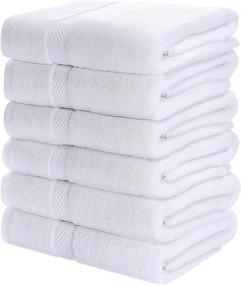img 3 attached to Simpli Magic 79402 Cotton Towels White