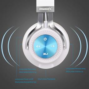 img 3 attached to Беспроводные наушники для наушников Over-Ear через Bluetooth