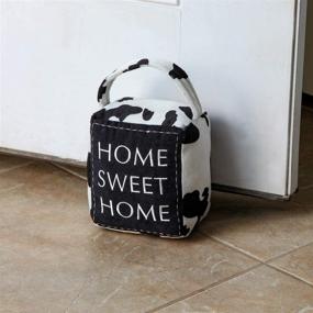 img 3 attached to 🏡 Lily's Home Animal Print Weighted Fabric Door Stopper - Homestead Decor for a Sweet Country Home