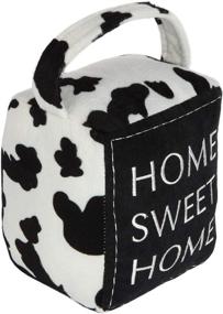 img 1 attached to 🏡 Lily's Home Animal Print Weighted Fabric Door Stopper - Homestead Decor for a Sweet Country Home