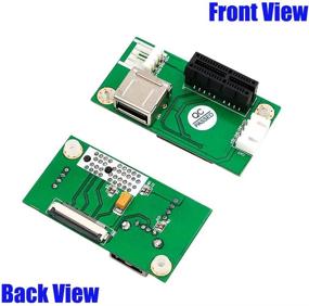 img 2 attached to Улучшенная NGFF (M.2) ключ A/E к PCI-E Express X1+USB адаптер: высокая производительность с использованием кабеля высокой скорости FPC